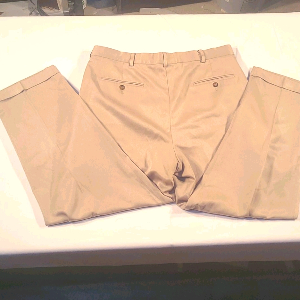 Slates Men's Dress Pants Tan
